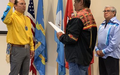 Umatilla Leader Jeremy Red Star Wolf Sworn in as New CRITFC Chair
